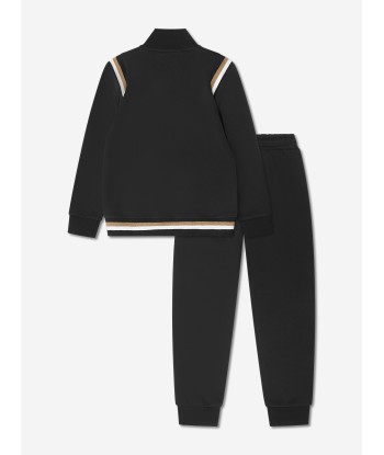 BOSS Boys Logo Tracksuit in Black acheter en ligne