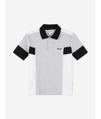 BOSS Boys Polo Shirt And Shorts Set in Grey l'évolution des habitudes 