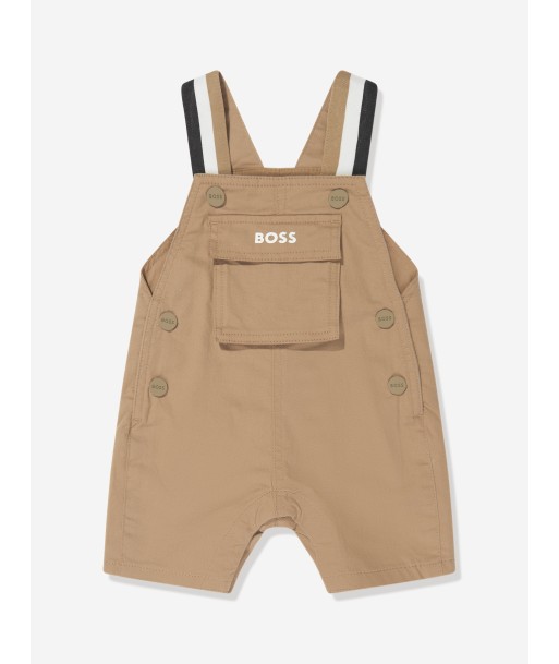 BOSS Baby Boys Pocket Dungarees in Beige sélection de produits