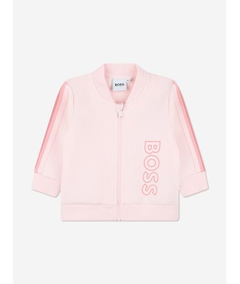 BOSS Baby Girls 3 Piece Tracksuit Gift Set in Pink 50-70% off 