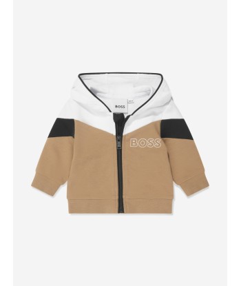 BOSS Baby Logo Tracksuit in Beige d'Europe débarque