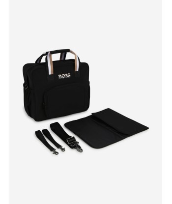 BOSS Baby Logo Changing Bag in Black (37cm) livraison et retour toujours gratuits