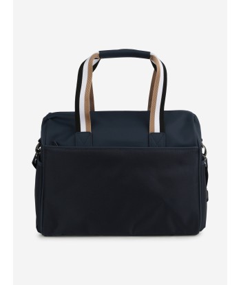 BOSS Baby Logo Changing Bag in Navy (38cm) 50-70% off 