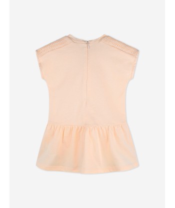 Chloé Baby Girls T-Shirt Dress in Pink les muscles