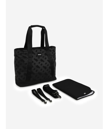 BOSS Baby Monogram Changing Bag in Black (47cm) Comment ça marche