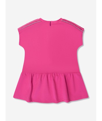 Chloé Baby Girls T-Shirt Dress in Pink chez Cornerstreet bien 