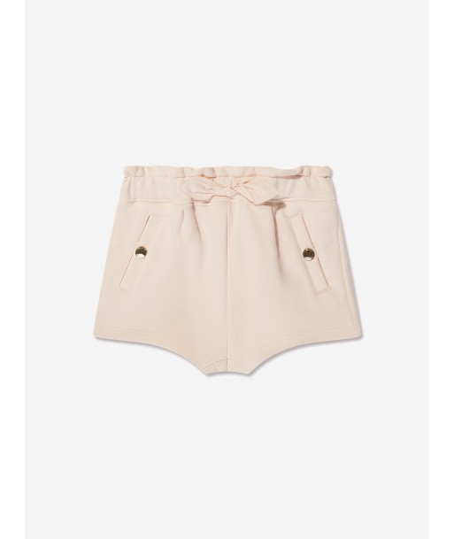 Chloé Baby Girls Fleece Shorts in Pink l'évolution des habitudes 