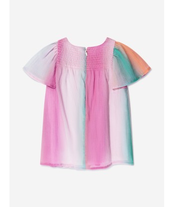 Chloé Baby Girls Crepe Rainbow Dress in Multicolour à prix réduit toute l'année