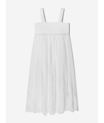 Chloé Girls Silk Ceremony Dress in ivory 50% de réduction en Octobre 2024