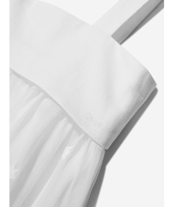 Chloé Girls Silk Ceremony Dress in ivory 50% de réduction en Octobre 2024