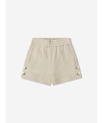 Chloé Girls Lacing Shorts in Beige la colonne vertébrale