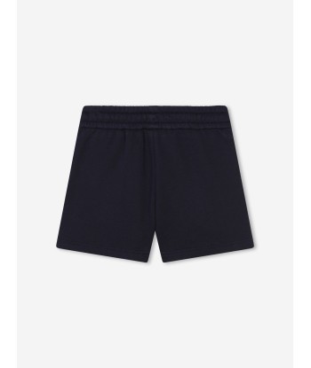 Chloé Girls Linen Shorts in Navy paiement sécurisé