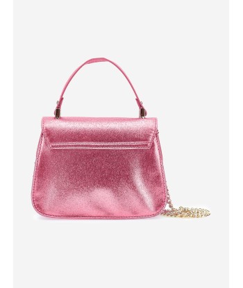 Monnalisa Girls Glitter Bow Handbag in Pink (21cm) Jusqu'à 80% De Réduction