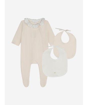 Chloé Baby Girls Babygrow Gift Set in Pink Par le système avancé 