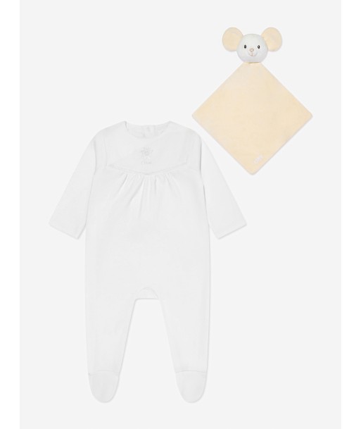 Chloé Baby Girls Babygrow Gift Set in Ivory JUSQU'A -70%! 