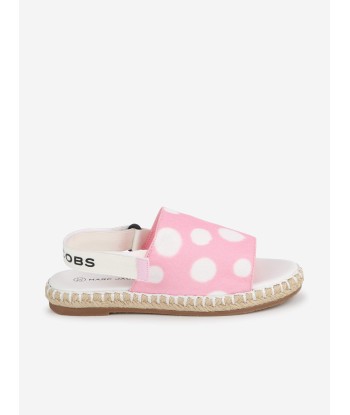 MARC JACOBS Girls Open Toe Espadrilles in Pink Les magasins à Paris et en Île-de-France