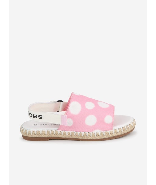 MARC JACOBS Girls Open Toe Espadrilles in Pink Les magasins à Paris et en Île-de-France