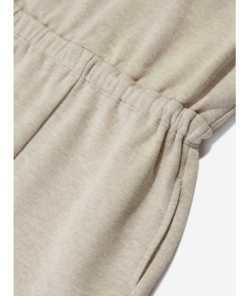 Chloé Girls Sleeveless Playsuit in Beige en ligne