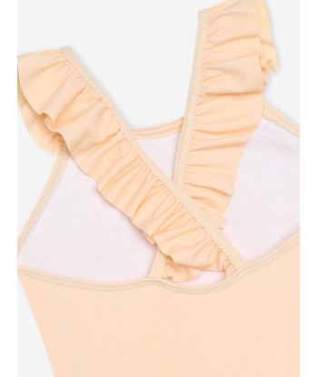 Chloé Baby Girls Logo Swimsuit in Pink À commander