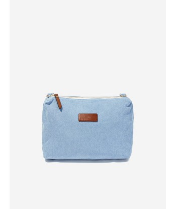 Chloé Baby Girls Denim Changing Bag in Blue (43cm) de votre