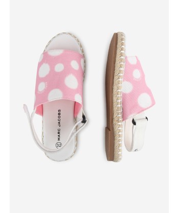 MARC JACOBS Girls Open Toe Espadrilles in Pink Les magasins à Paris et en Île-de-France