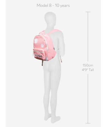 MARC JACOBS Girls Spray Spots Backpack in Pink (32cm) Economisez 