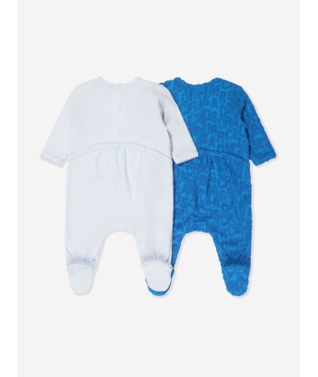 MARC JACOBS Baby Boys Babygrow Gift Set in Blue du meilleur 