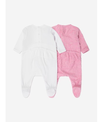 MARC JACOBS Baby Girls Babygrow Gift Set in Pink de l' environnement