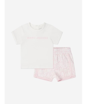 MARC JACOBS Baby Girls T-Shirt And Shorts Set in Pink à prix réduit toute l'année