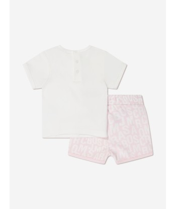 MARC JACOBS Baby Girls T-Shirt And Shorts Set in Pink à prix réduit toute l'année