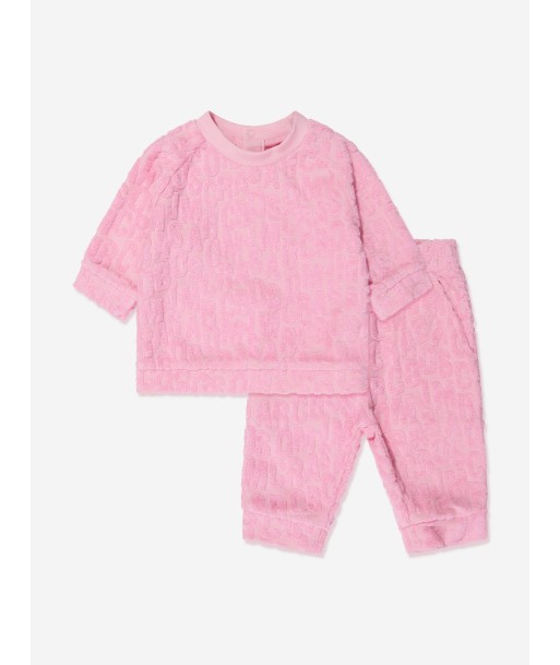 MARC JACOBS Baby Girls Logo Tracksuit in Pink la livraison gratuite