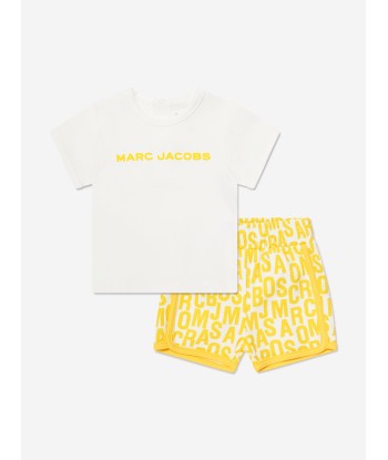 MARC JACOBS Baby T-Shirt And Shorts Set in Yellow 50-70% off 