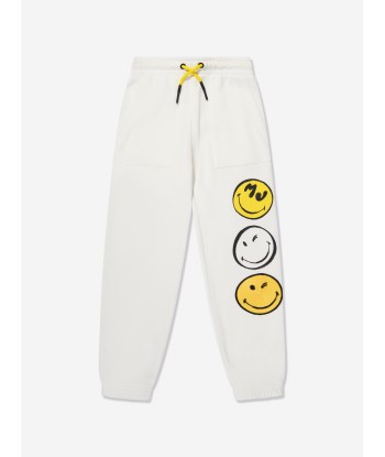 MARC JACOBS Girls Smiley Joggers in Ivory des créatures d'habitude