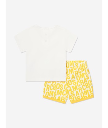 MARC JACOBS Baby T-Shirt And Shorts Set in Yellow 50-70% off 