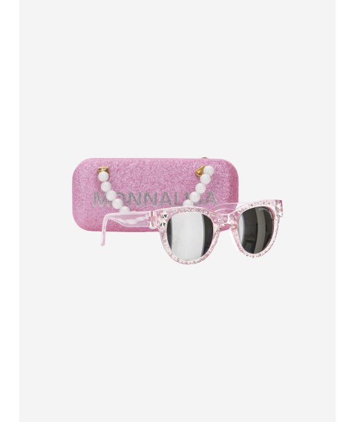 Monnalisa Girls Star Sunglasses With Case in Pink acheter en ligne