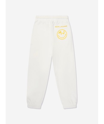 MARC JACOBS Girls Smiley Joggers in Ivory des créatures d'habitude