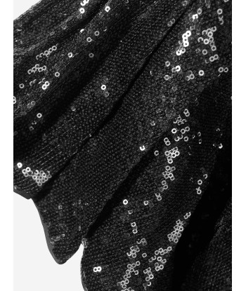 MARC JACOBS Girls Sequinned Occasion Dress in Black shop