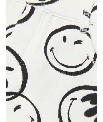 MARC JACOBS Girls Smiley Print Skirt in Ivory Les magasins à Paris