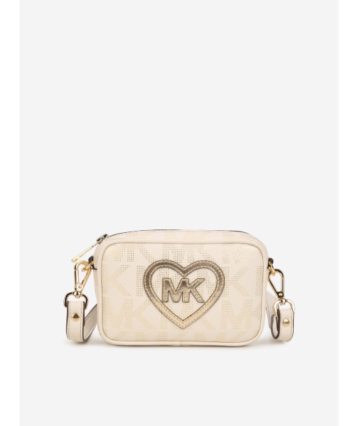 Michael Kors Girls Logo Shoulder Bag in Ivory (16cm) 50-70% off 