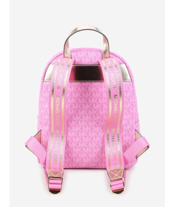 Michael Kors Girls Logo Backpack in Pink (29cm) Dans la société mordern