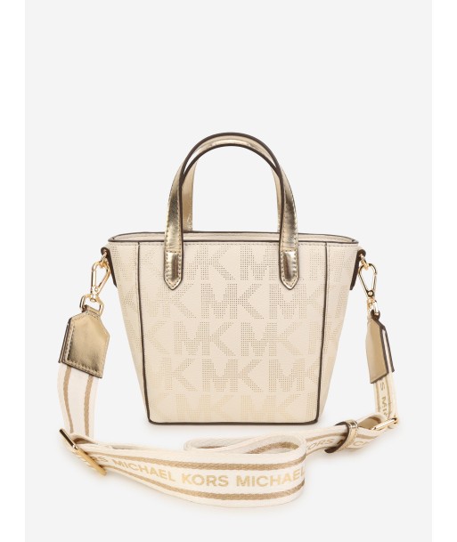 Michael Kors Girls Logo Tote Bag in Ivory (16.5m) solde