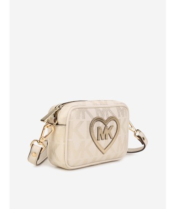 Michael Kors Girls Logo Shoulder Bag in Ivory (16cm) 50-70% off 