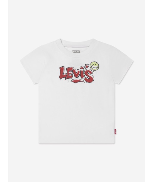 Levi's Baby Graffiti Tag Denim Set in Grey en ligne des produits 