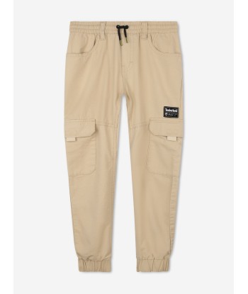 Timberland Boys Cargo Trousers in Beige les muscles