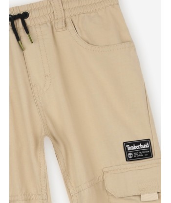 Timberland Boys Cargo Trousers in Beige les muscles