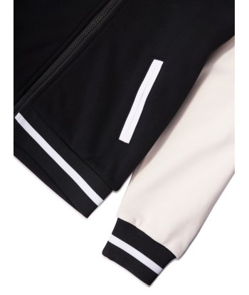 DKNY Boys Logo Zip Up Top in Black pour bénéficier 