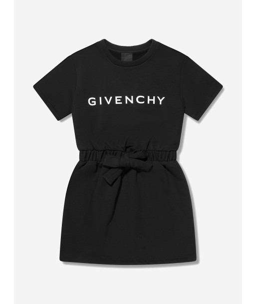 Givenchy Girls Logo Sweater Dress in Black pas cher