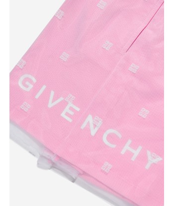 Givenchy Girls 4G Logo Mesh Skirt in Pink l'évolution des habitudes 