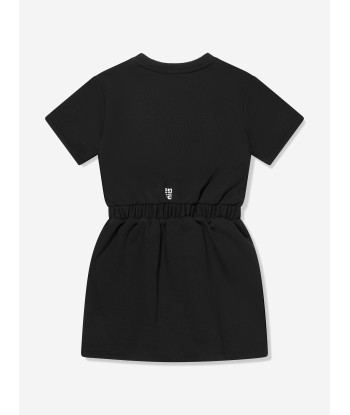 Givenchy Girls Logo Sweater Dress in Black pas cher