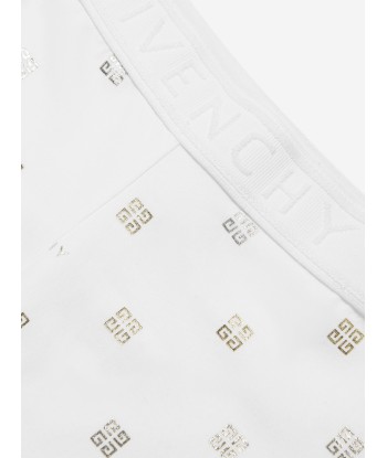 Givenchy Girls 4G Logo Leggings in White français